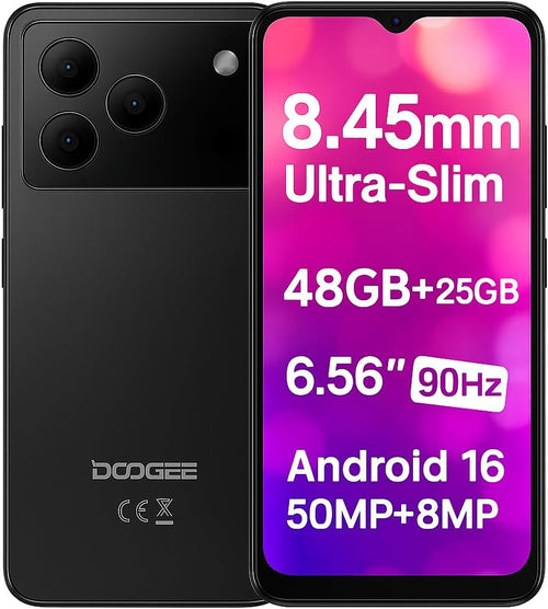 DOOGEE Note56 Plus Smartphone, 48GB+256GB, Android 16 - Débloqué ll